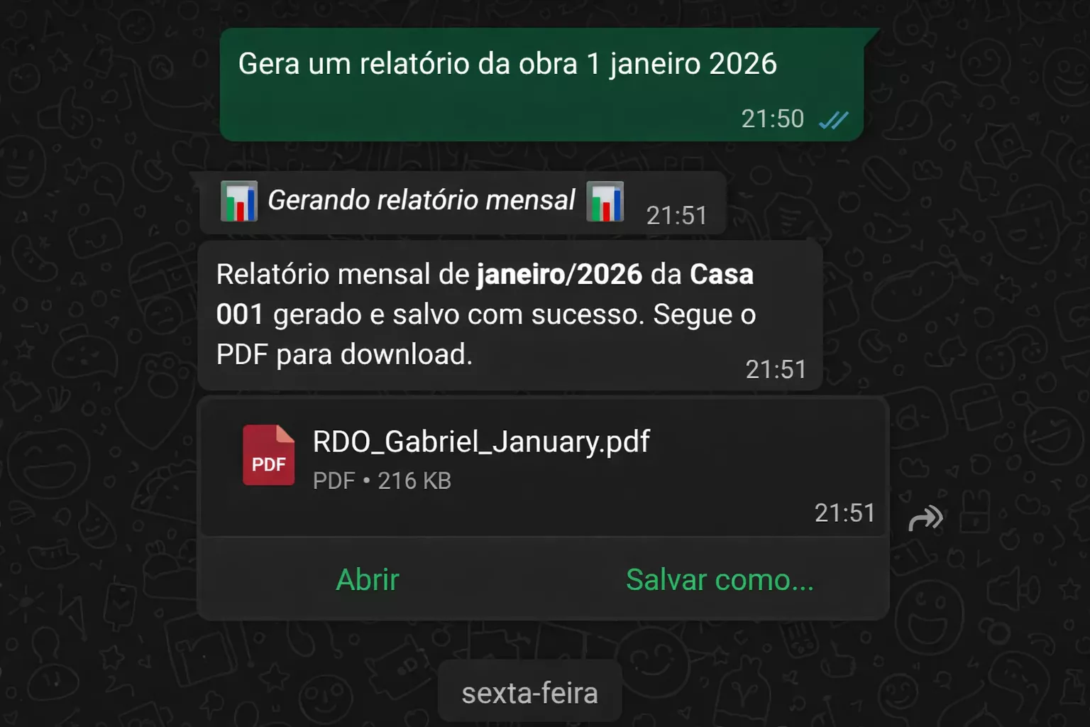Demonstração Passo 3